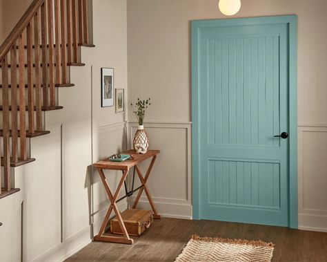 Valspar color of the year: brand rep on 2024's best shades | Real Homes April Thicket Valspar Paint, Bathroom Feng Shui, Valspar Paint Colors, Feng Shui Rules, Valspar Colors, Valspar Paint, Sunrise Painting, Real Homes, Small Entryway