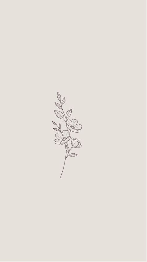 Small Hydrangea Tattoo Simple, Small November Tattoos, Violet Flower Tattoo Stencil, Rose And Ivy Tattoo, Violet Flower Tattoo Outline, Flower Tattoo Simple Minimalist, October Birth Flower Tattoo Simple, Violet Tattoo Minimalist, Fine Line February Flower Tattoo