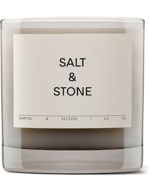 SALT & STONE Scented Candle for Women & Men | Hand-Poured, Aromatic & Fragrant | Made with Natural Coconut & Soy Blend Wax | 100% Cotton Wick | Long-Lasting 50 Hour Burn Time (8.5 oz) Salt And Stone, Salt Stone, Stone Candles, Candle Picture, Skin Science, Clean Candle, Warm Fragrance, Fragrance Wax, Sulfate Free