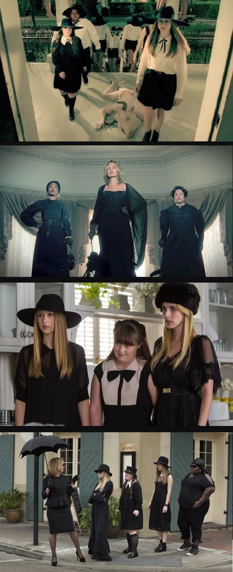 American Horror Story: Coven American Horror Story 3, Ahs Coven, American Horror Story Coven, Lena Headey, Movie Mistakes, Horror Lovers, Brodie Sangster, Valar Morghulis, Modern Witch