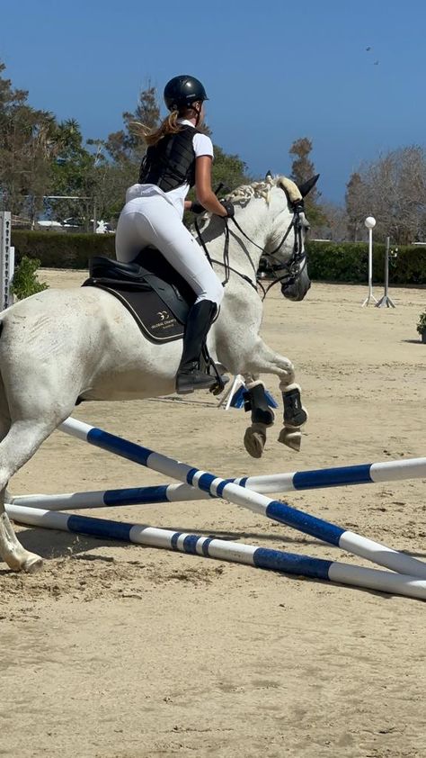 Vision Board Horse Riding, Free Jumping Horse, Horse Jumping Aesthetic, Lesson Horse, Aesthetic Horse Riding, Cute Horse Riding Outfits, Equestrian Pictures, Horsey Life, Horse Riding Aesthetic