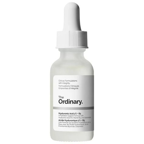 Hyaluronic Acid 2% + B5 Hydrating Serum - The Ordinary | Sephora The Ordinary Hyaluronic, Ordinary Hyaluronic Acid, Ordinary Hyaluronic, The Ordinary Retinol, The Ordinary Lactic Acid, Ordinary Skincare, Serum For Dry Skin, The Ordinary Hyaluronic Acid, The Ordinary Skincare