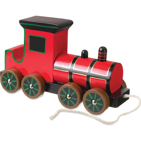 Steam Train Pull Along - Orange Tree Toys Push & Pull | Maisonette Victorian Toys, Toddler Birthday Gifts, Pull Along Toys, Toys Uk, Steam Train, Wooden Train, Non Toxic Paint, Orange Tree, Pull Toy