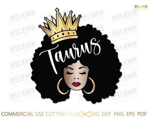 Taurus Birthday Girl Digital Downloadable File SVG Born April | Etsy Avatar Icon, Taurus Birthday, Queen Svg, Zodiac Shirts, Taurus Zodiac, Silhouette Cricut, Shirt Svg, Web Browser, Svg Cuts