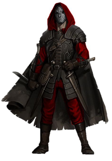 Zhentarim Dnd, Cultist Character Design, Dnd Thief, Dungeons And Dragons Characters, Dnd Art, Dungeons And Dragons Homebrew, Fantasy Armor, Fantasy Concept Art, Armor Concept