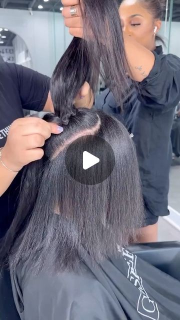 Hairspells Human Hair Wigs 🔥 on Instagram: "Using clip in to create ponytail & decrease the hair volume of bang seamlessly 😍😍 look at the final look 💯

Narrow weft PU clip in updated 
Click my bio to order
$10 coupon HS17 to save $ 

#clipin #clipins #clipinextensions #clipinhairextensions #clipinhair #clipinsforblackgirls #clipinsforblackgirls #hairstyle #hairstyles #hairstyleideas #hairstylevideo #hairtutorial #hairtutorials #hairtutorialvideo #hairvideo #hairvideos #hairoftheday #hairofinstagram #hairoftheweek #hairtrends #puclipinhair #clipinshair #hairinspiration #hairinspo #hairislife" Clip In Extension Placement, Ponytail With Clip Ins, Hair Extensions Tutorial, Clipin Hair Extensions, Hair Volume, Hair Videos Tutorials, Clip In Extensions, Hair Life, Volume Hair