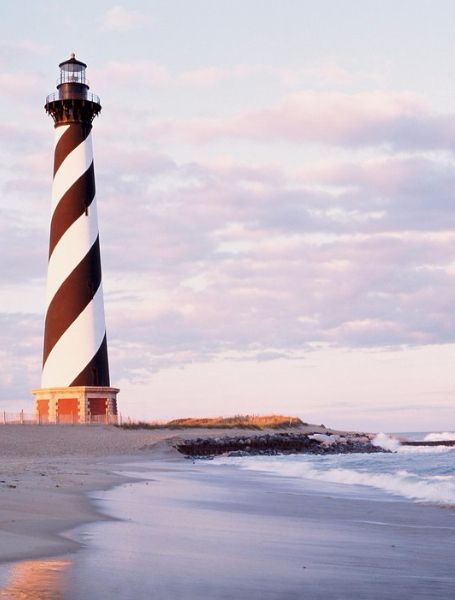 What to Do in the Outer Banks (Without Getting in the Ocean) Hatteras Lighthouse, Cape Hatteras Lighthouse, Portland Head Light, Apostle Islands, California Photos, Cape Hatteras, Beautiful Lighthouse, Tybee Island, Conde Nast Traveler