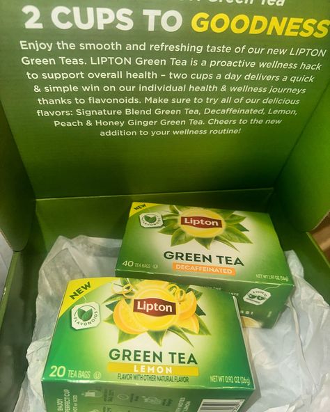 #Lipton lemon green tea and decaffeinated green tea are the perfect drinks for any occasion. With their refreshing and zesty flavor, they are sure to quench your thirst and leave you feeling satisfied. These teas are a great alternative to sugary drinks and provide a boost of energy without any caffeine jitters. So why not try them out and enjoy a delicious and invigorating beverage. @liptonUSA @Influenster #LiptonGreenTea #Complimentary #instagood #love #lipton #instagram Lemon Green Tea, Lipton Green Tea, Sugary Drinks, Green Tea, Lemon, How Are You Feeling, Energy, Tea, Drinks