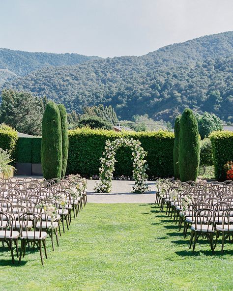 Italian Countryside Wedding, Blush Rose Wedding, Wedding In California, California Wine Country, Wedding Ceremony Arch, Carmel Valley, Italian Countryside, Wine Country California, Countryside Wedding