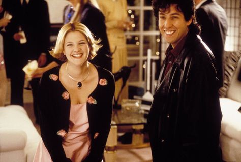 "The Wedding Singer" movie still, 1998  L to R: Drew Barrymore, Adam Sandler Wedding Singer Movie, Christine Taylor, Best Romantic Comedies, Wedding Singer, Wedding Movies, The Wedding Singer, Andy Samberg, Movie Couples, Adam Sandler