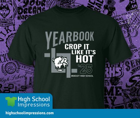 Customize a one of a kind shirt design for your Yearbook or Newspaper staff! T-shirts, hoodies, sweatshirts, & more! Pick one of our Templates, then choose your Text, Ink and Garment Colors. 12 piece minimum!
High School Impressions Design: JO-051-W Journalism Club, National Honor Society, High School Yearbook, Honor Society, Student Council, Custom Apparel, Custom Tees, Yearbook, Football Team