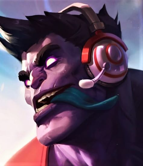 Dr Mundo, Gaming Pfp, League Of Legends Universe, Riot Games, Lol League Of Legends, Male Face, Character Design Inspiration, League Of Legends, Profile Picture