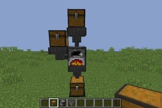 Furnace Minecraft, Minecraft Furnace, Minecraft Base, Minecraft House Ideas, Minecraft Games, Minecraft Survival, Minecraft Memes, How To Play Minecraft, Minecraft Crafts