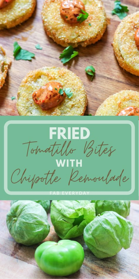 Fried Green Tomatillos, Fried Tomatillo Recipes, Cooking With Tomatillos, Tomatillo Soup Recipes, How To Cook Tomatillos, Recipes With Tomatillos, Tomatillo Recipes Dinners, Fried Tomatillos, Tomatillos Recipes