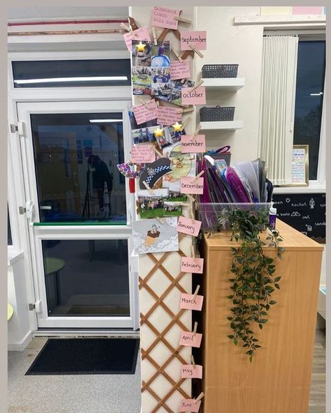 Trellis Photo Display, Nursery 2023, Instagram Class, Photo Timeline, Eyfs Classroom, Continuous Provision, Early Years Educator, Eyfs Activities, Playbased Learning