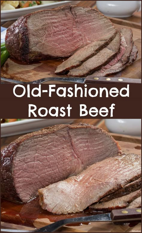 For a lot of us, nothing says "home" or "old fashioned goodness" like roast beef. Rotisserie Roast Beef, Roast Beef Recipes Oven, Best Roast Beef Recipe, Bottom Round Roast, Oven Roast Beef, Roast Dinner Recipes, Best Roast Beef, Roast Beef Recipe, Roast Beef Dinner