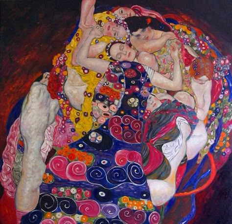 Art Klimt, Gustav Klimt Art, Klimt Paintings, Klimt Art, Arte Grunge, Arte Inspo, The Kiss, Black Mamba, 영감을 주는 캐릭터