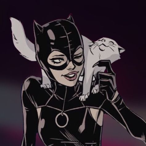 Catwoman Pfp, Gotham City Sirens, Catwoman Costume, Images Pop Art, Catwoman Comic, Catwoman Selina Kyle, Gotham Girls, Dc Icons, Cat Woman