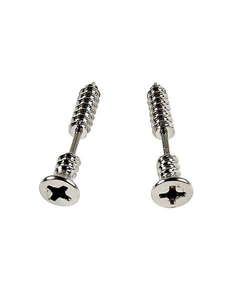 Screw Fake Plugs - 16 Gauge - Spencer's Piercing Care, Saline Solution, Fake Gauges, Fake Plugs, Spencers Gifts, Antibacterial Soap, Types Of Piercings, Thread Jewellery, Body Armor