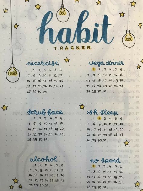 Blue Journal Ideas, Bullet Journal Work, Bullet Journal 2019, Habit Tracker Bullet Journal, Bulletin Journal, Bullet Journal Cover Ideas, Sketch Note, Bullet Journal Ideas Templates, Creating A Bullet Journal