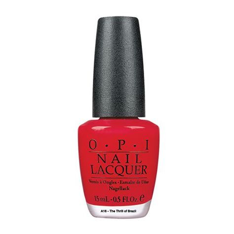 The Thrill Of Brazil Opi, Thrill Of Brazil Opi, Pretty Pedicures, Opi Nail Polish Colors, Matte Nail Polish, Bright Nails, Opi Nail Polish, Opi Nail Lacquer, Nail Polish Collection