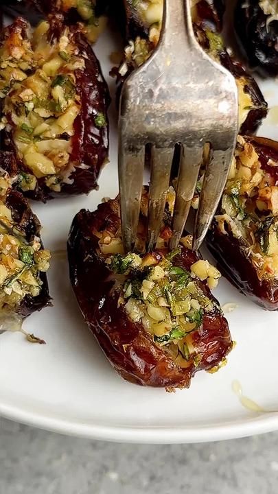 Stuffed Dates, Honey Walnut, Date Recipes, Small Plate, Orange Zest, Small Bowl, Appetizer Dips, Parmesan Cheese, Arugula