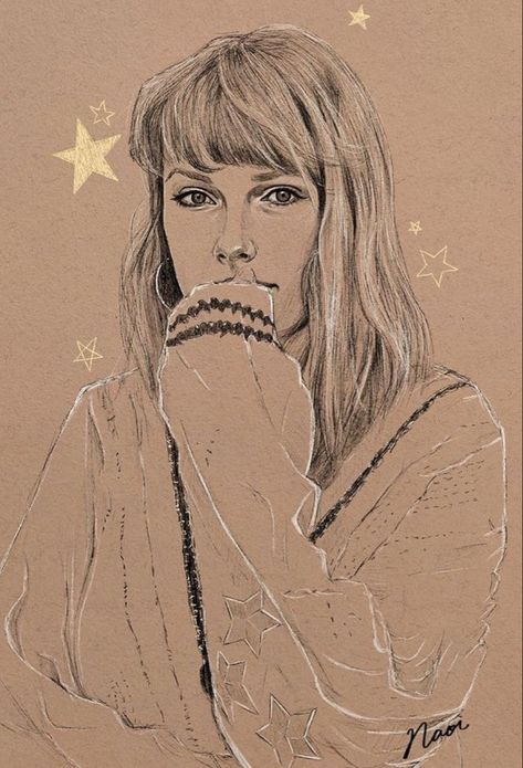 taylor swift drawing / idk who made it Taylor Swift Fanart, Taylor Swift Drawing, Hd Photos, Made It, Taylor Swift, Swift