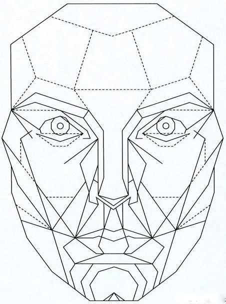 Mask of divine proportion for art project Face Proportions, Divine Proportion, Face Anatomy, Mask Template, Unique Faces, Beauty Mask, Golden Ratio, High School Art, Human Face