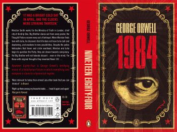 George Orwell 1984 Mini Books Diy, 1984 Book, Nineteen Eighty Four, Creative Book Covers, Book Spine, Vintage Book Covers, Beautiful Book Covers, Book Jacket, Printable Books