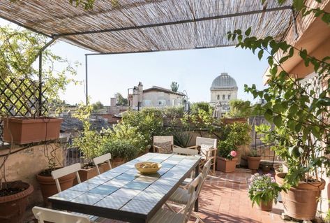 Renting An Apartment, Traveling In Italy, Rome Apartment, Rome Vacation, Outdoor Terrace, Washing Machine In Kitchen, Apartment Terrace, Grand Homes, Luxury Holidays