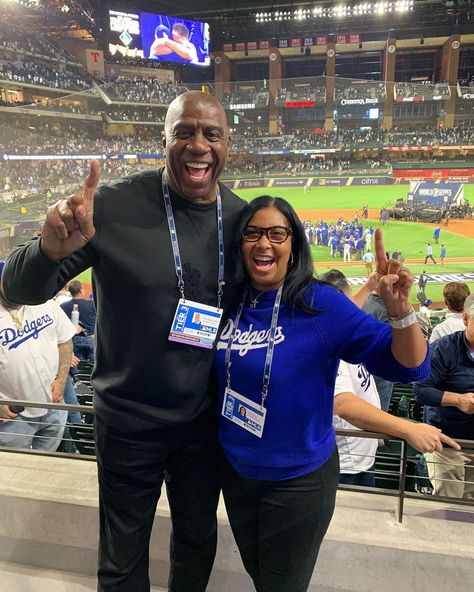 Dodgers Players, Dave Johnson, Magic Johnson, World Series, Instagram Photo, The World, Instagram