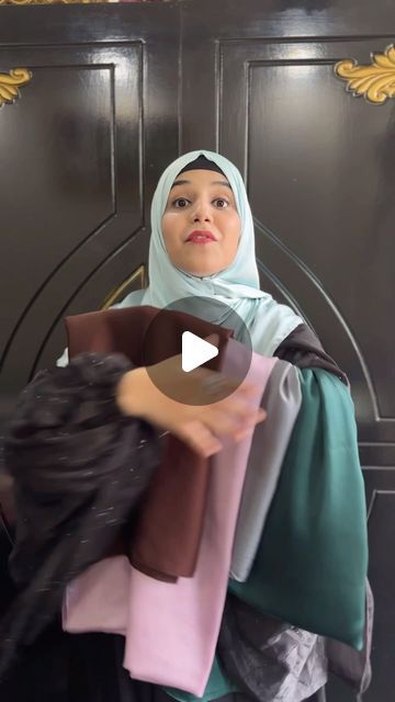 Iqra Khan on Instagram: "5 hijab tutorials with muna satin hijabs 
Hijabs from @dchijabs_" Satin Hijab Tutorial, Satin Hijab, Hijab Tutorial, Color Names, Hijab Fashion, Satin, My Saves, Quick Saves, Instagram