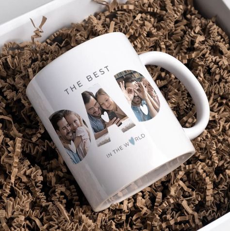 Personalized Photo Mugs, Custom Photo Mugs, Drukarka 3d, Picture Mugs, Diy Gift Set, Customised Mugs, Fathers Day Mugs, Professional Gifts, Personalized Gifts For Dad