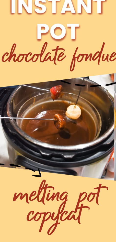 Melting Pot Chocolate Fondue, Melting Pot Recipes, Chocolate Fondue Recipe, Fondue Night, Nachos Recipe Easy, Fondue Recipe, The Melting Pot, Making Chocolate, Fondue Recipes