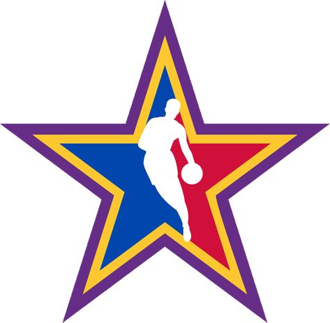 NBA All-Star Game 2004 Nba Logo Design, Nba All Star 2023, Nba All Star, Nba Players Logo, Nba All Star 2024, The Finals Nba Logo, Nba Logo Concept, Basketball Decorations, Star Logo Design