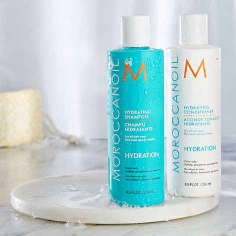 Hydrating Shampoo - Moroccanoil | Sephora Hedera Helix, Red Algae, Heat Styling, Moringa Oil, Hydrating Shampoo, Colored Hair, Clean Skincare, Moroccan Oil, Nourishing Hair