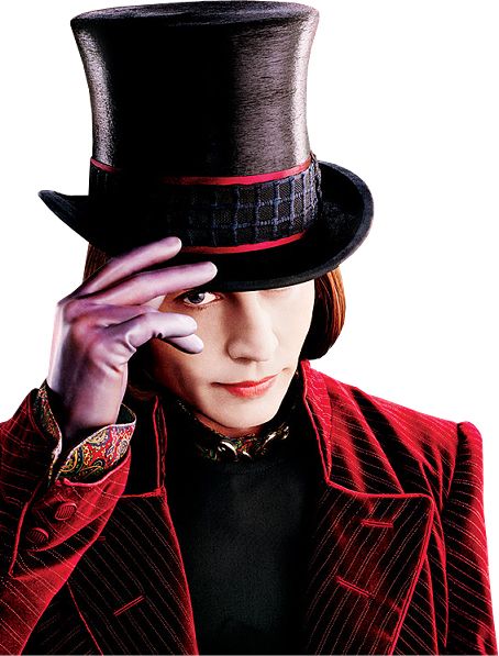 Willie Wonka, adaptation brings more story in Wonka's past . darker version. I like both versions Johnny Depp Willy Wonka, Hollywood Action Movies, John Depp, Johnny Depp Characters, Missy Sue, Johnny Depp Movies, Johnny D, Here's Johnny, Tim Burton Movie