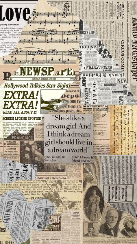 #quotes #wallpaper #books #vintage #newspaperaesthetic #newspaper Newspaper Wallpaper, Pink Wallpaper Laptop, Advanced Higher Art, Wallpaper Books, Books Vintage, Craps, High Art, Pink Wallpaper, Vintage Paper