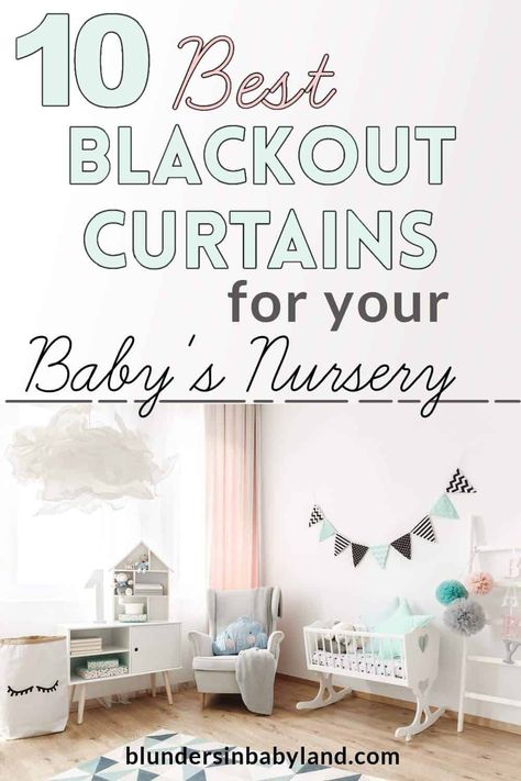 Is your baby waking too early or having trouble napping? A pair of blackout curtains could a quick solution! Here are some adorable blackout curtains for your baby's nursery. Best Blackout Curtains for Your Baby's Nursery - Nursery Blackout Curtains (1) Curtains Over Blinds, Baby Curtains, Teething Tips, Nursery Blackout Curtains, Pink Blackout Curtains, Black Out Curtains, Sleep Training Methods, Cribs Baby, Baby Sleep Training