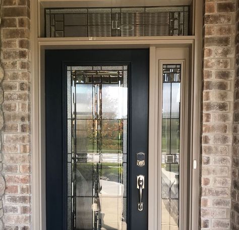 Should I Get Glass In My Front Doors? Full Glass Entry Door, Full Glass Exterior Door, Full Glass Front Door, Full Glass Door, Glass Front Entry Doors, Exterior Doors With Sidelights, Glass Storm Doors, Black Exterior Doors, Beveled Glass Doors