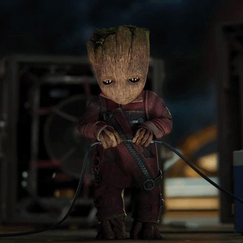 New GIF CREATED BY I AM THE VIDEOGRAPHERcute, adorable, look, cutie, drop, guardians of the galaxy, groot, baby groot, plug via JOMARDBLOG Groot Aesthetic, Groot Marvel, I Am Groot, Art Mignon, Septième Art, Baby Mom, Baby Groot, Marvel Wallpaper, Funny Face