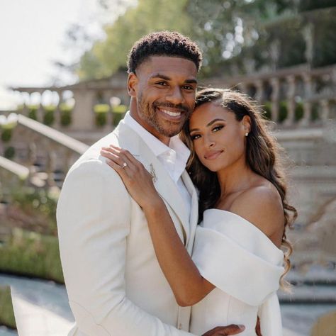 Sydney McLaughlin Marries Andre Levrone Jr. Private Wedding Ceremony, Engagement Photo Shoot Poses, Sydney Mclaughlin, Adventure Life, Cute Engagement Photos, Couple Engagement Pictures, Nfl Player, Engagement Pictures Poses, Private Wedding