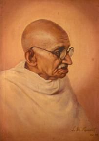 Mahatma Gandhi Portrait, Gandhi Portrait, Vivekananda Wallpapers, Swami Vivekananda Wallpapers, Mk Gandhi, National Leaders, Freedom Fighters Of India, Meher Baba, Buddha Painting Canvas