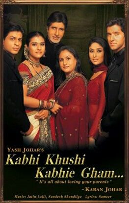 Kabhi Khushi Kabhie Gham, Tam Film, Love Your Parents, Best Bollywood Movies, Full Mon, Rani Mukerji, Film Dvd, Preity Zinta, Bollywood Posters