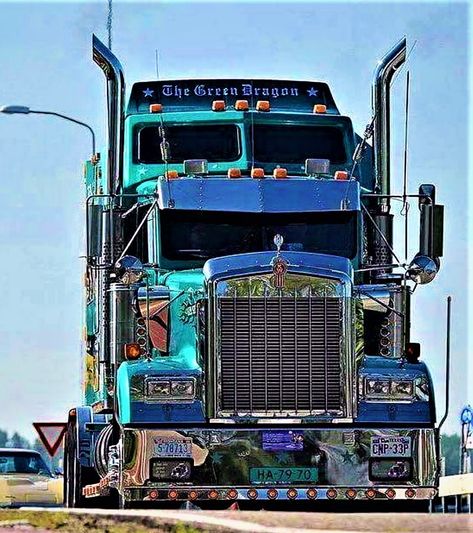 Millions of Semi Trucks Studebaker Trucks, Customised Trucks, Tractor Trailer Truck, Kenworth W900, American Trucks, Scania V8, Custom Big Rigs, Show Trucks, Heavy Duty Trucks