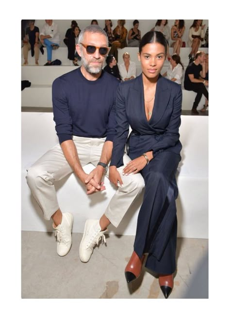 Vincent Cassel & Tina Kunakey Tina Kunakey, Stylish Couples, Herren Style, Vincent Cassel, Couple Style, Stylish Couple, Men Style Tips, Fashion Night, Looks Chic