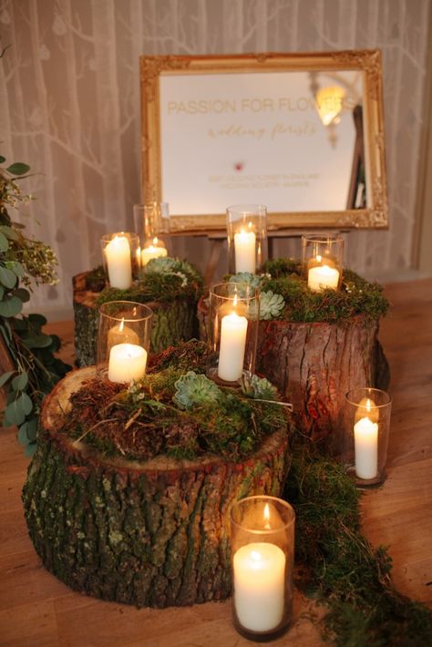 Prom Committee, Round Room, Hampton Manor, Rustic Wedding Foods, Woodland Wedding Decorations, Moss Wedding, Rustic Woodland Wedding, Rustic Wedding Seating, Rustic Wedding Backdrops