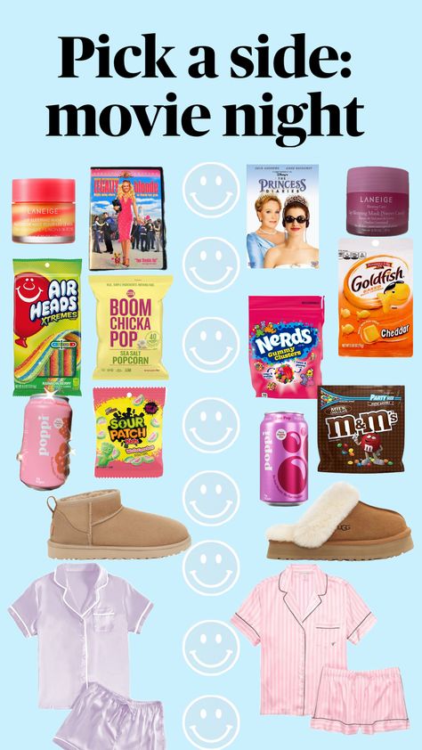 #movie night - pick a side Pick A Side, Trendy Water Bottles, Popcorn Party, Cowgirl Aesthetic, Sour Patch, Fluffy Pancakes, Landscape Pictures, Daily Workout, Movie Night