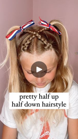 Preschool Hairstyles Girl, Preschool Hairstyles, Braidstyles Hairstyles, Girls Haircuts, Half Up Half Down Hairstyle, Hairstyles Girl, Down Hairstyle, Girl Haircut, Kids Hair Cuts