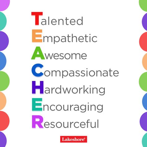 With all the challenges this year has brought, what would we have done without our amazing teachers? Lakeshore recognizes each and every one of you. ❤️ #TeacherQuotes Quotes Deep Meaningful For Teachers, Quotes For English Teacher, Amazing Teacher Quotes, Teacher Appreciation Poems, Teachers Day Drawing, Teacher Prayer, Remedial Reading, Bride Art, Teachers Room